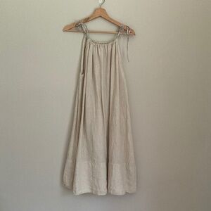 Pip-squeak Chapeau Linen Dress O/S